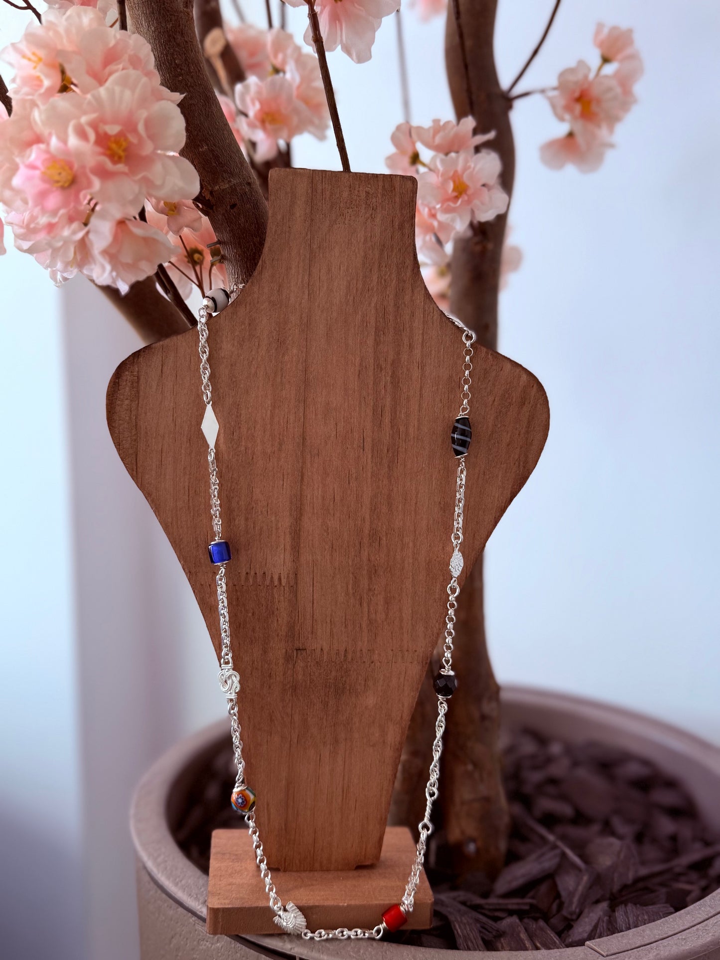 Alakondre ketting 6 kralen